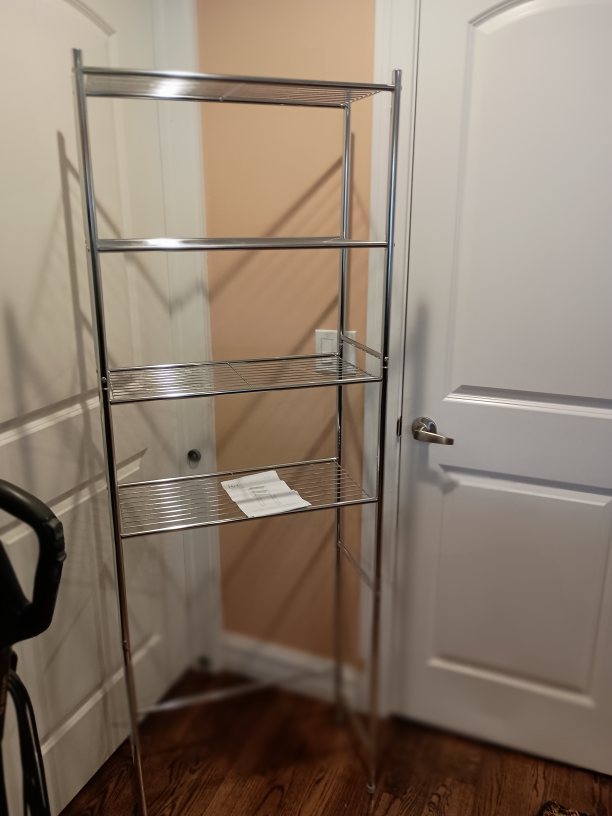 4-Tier Over-the-Toilet Space Saver Shelf - photo 3