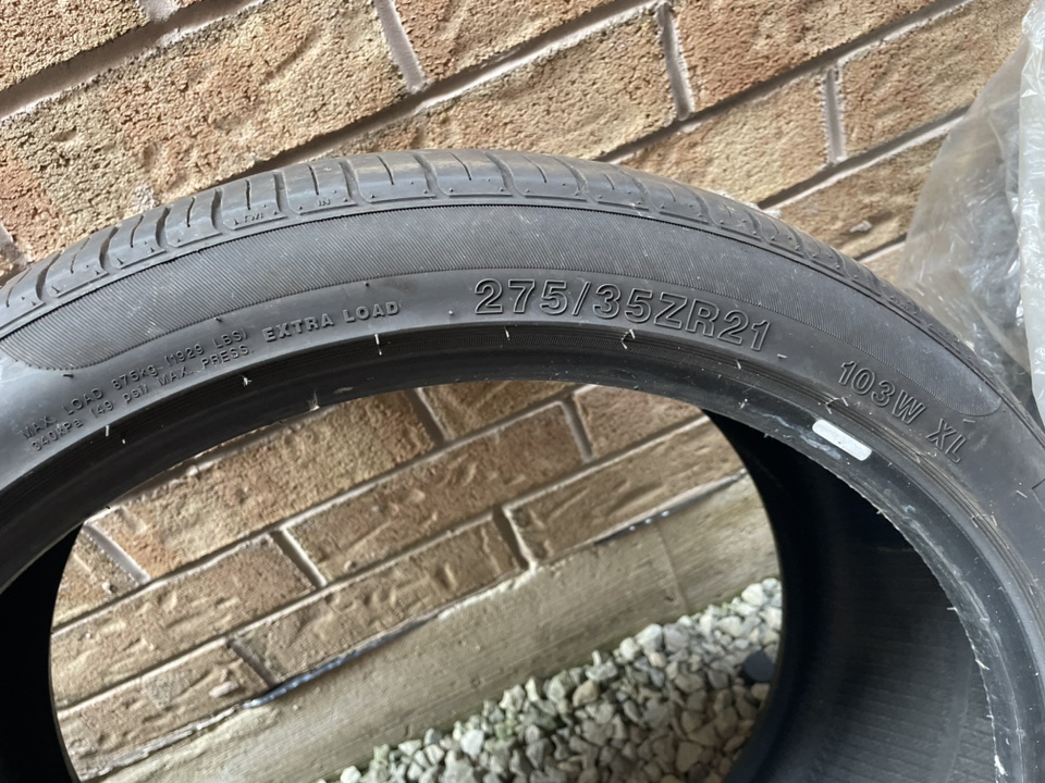 BMW x4 M40 21 inch rim TIRES x 3 245/40z R21 100W XL thumbnail