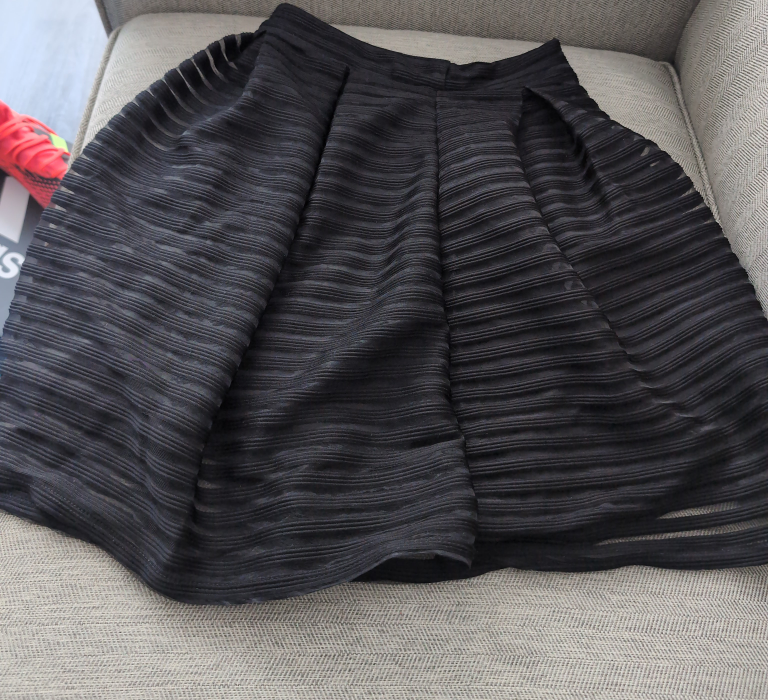 Black skirt