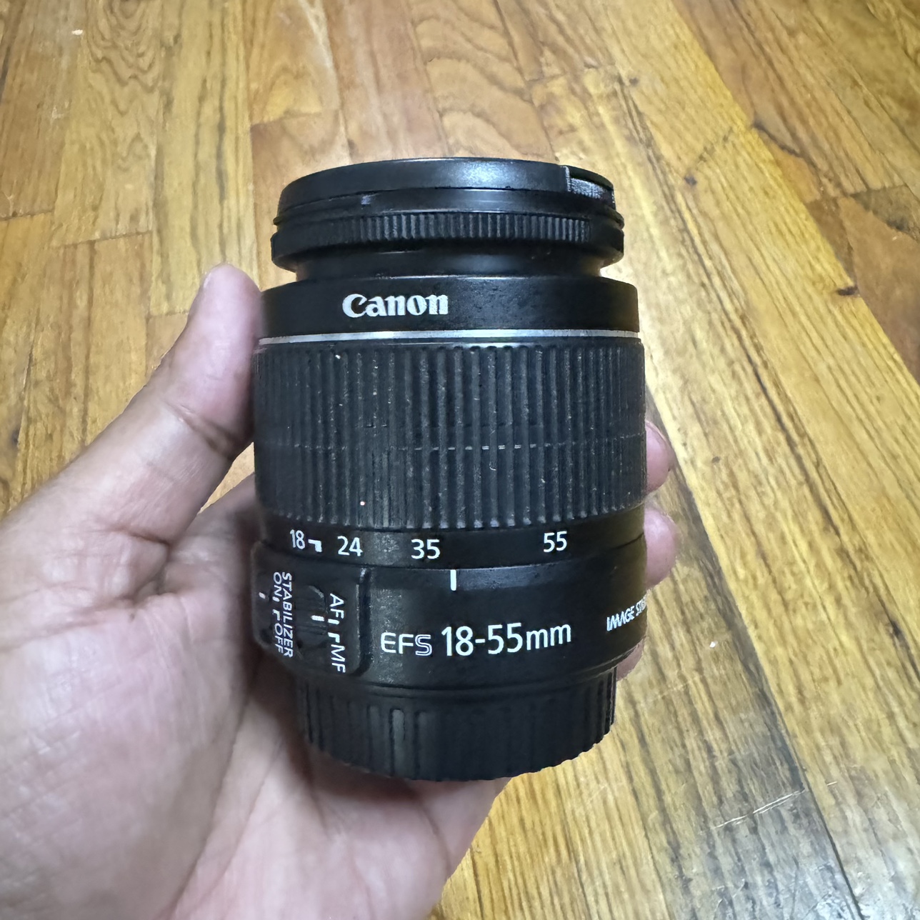 Canon 18 55mm EF lens