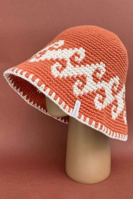Hand-knitted Bucket Hat image indicator(4)