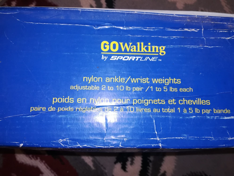 NEW in box Ankle/Wrist adjustable weights image indicator(2)