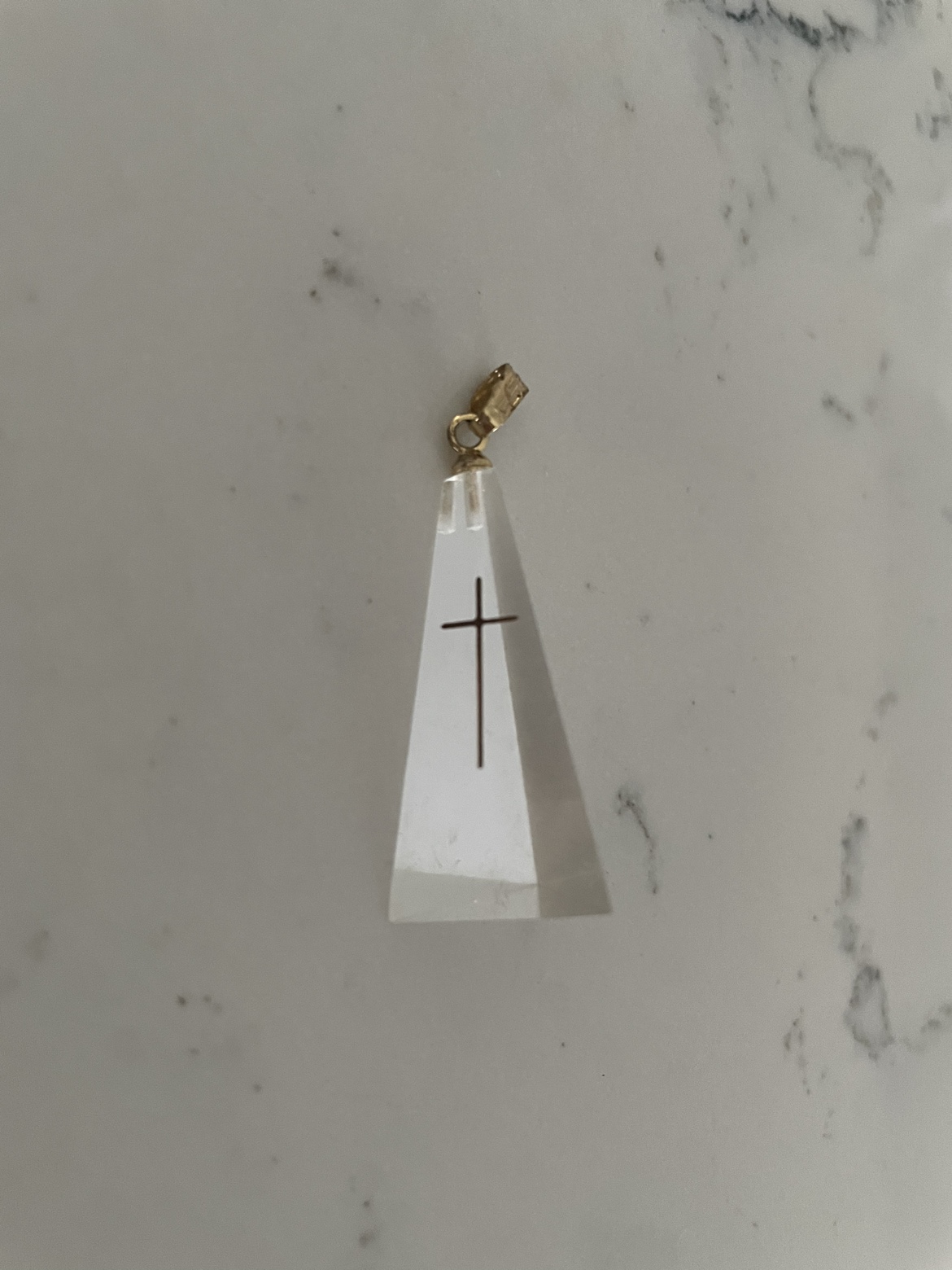 Cross pendant/Coin/Card - 3 pcs