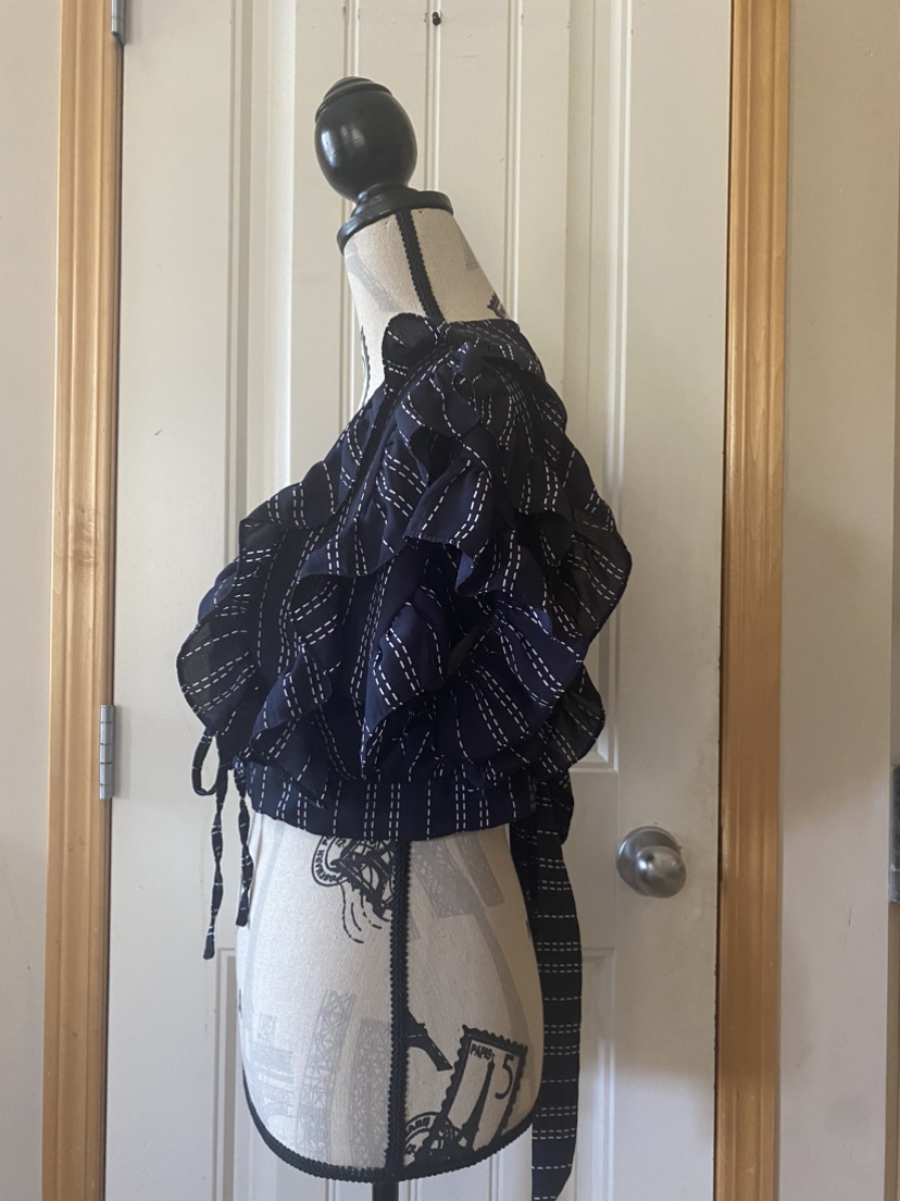 Crop top with ruffles. - photo 5