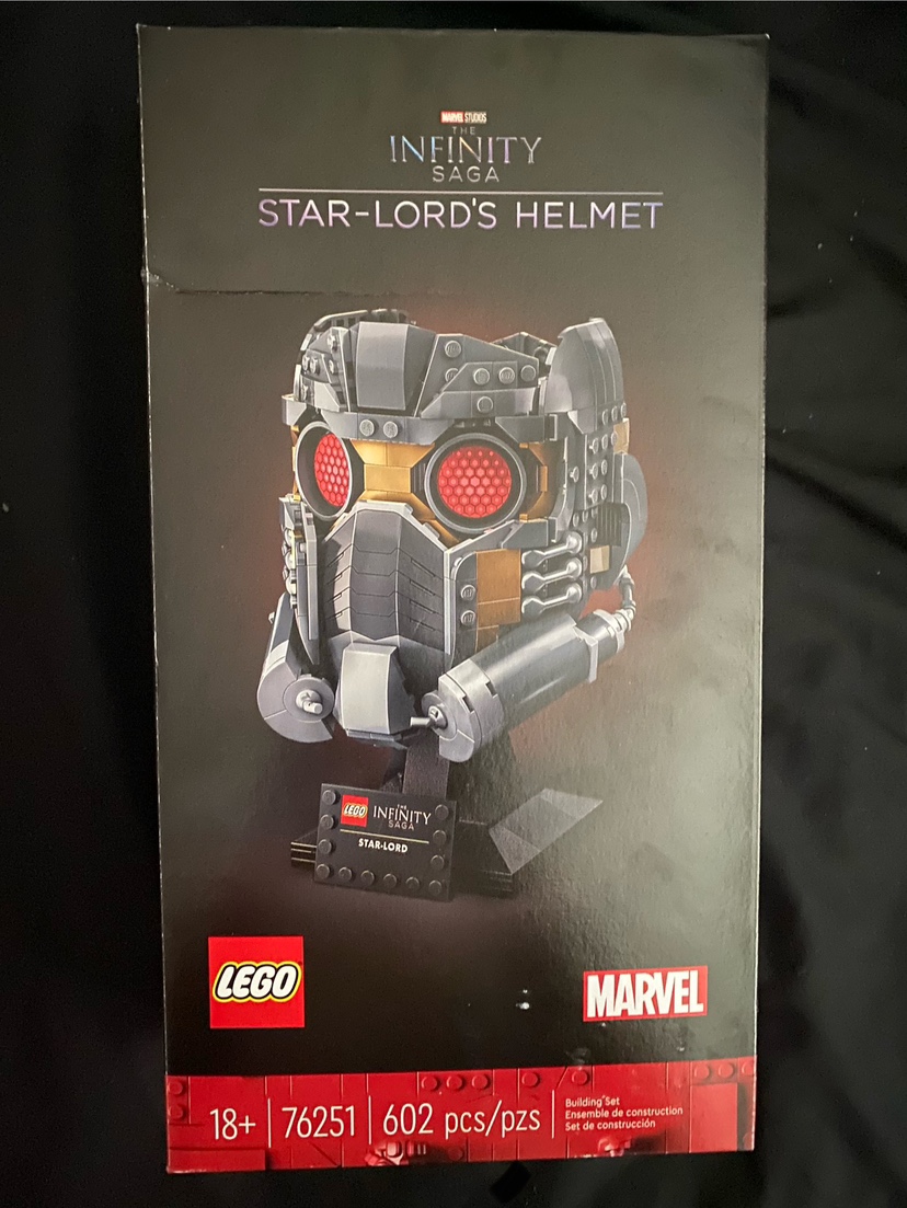 NEW Lego Marvel Infinity Saga Star-Lord’s helmet