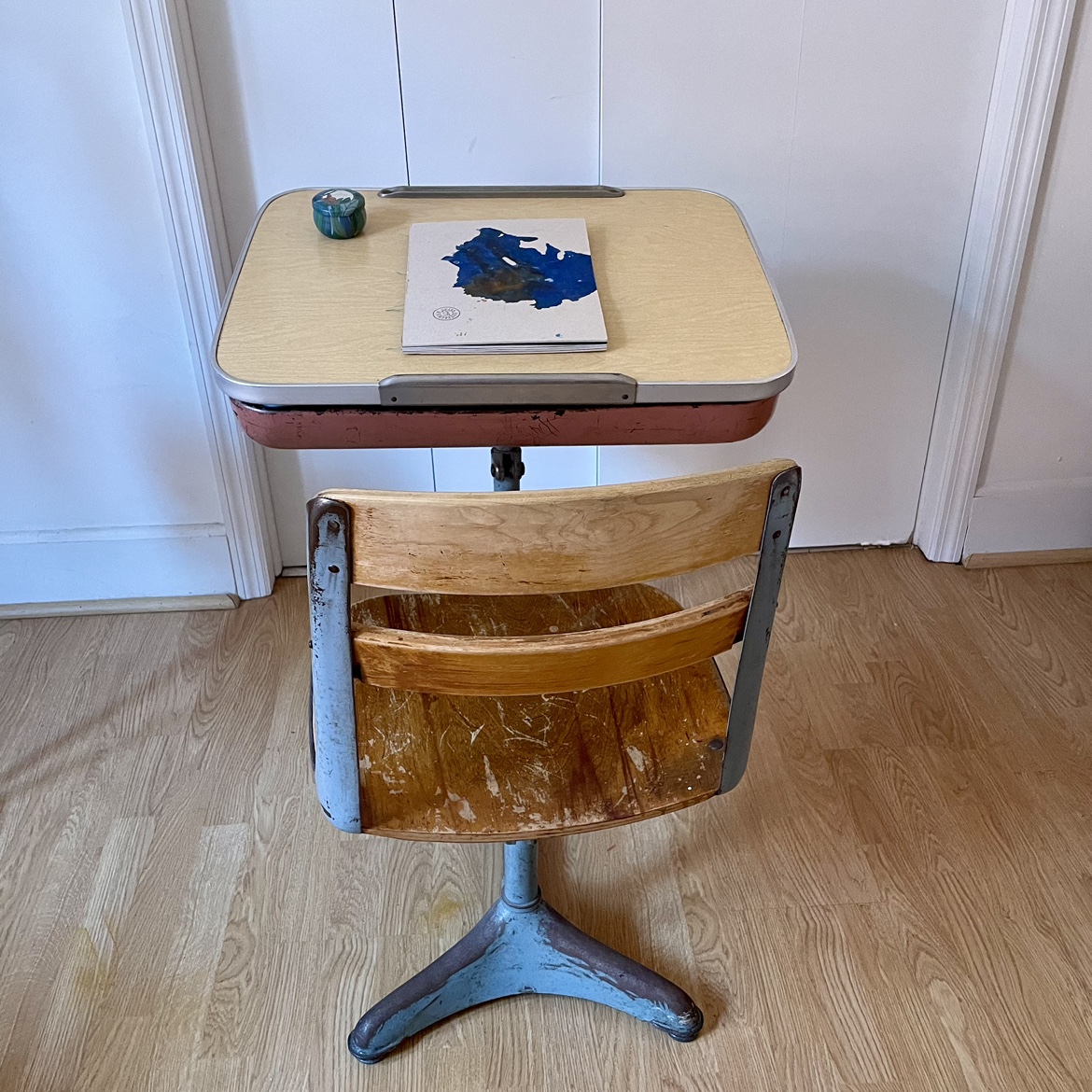 Mid-century School Desk