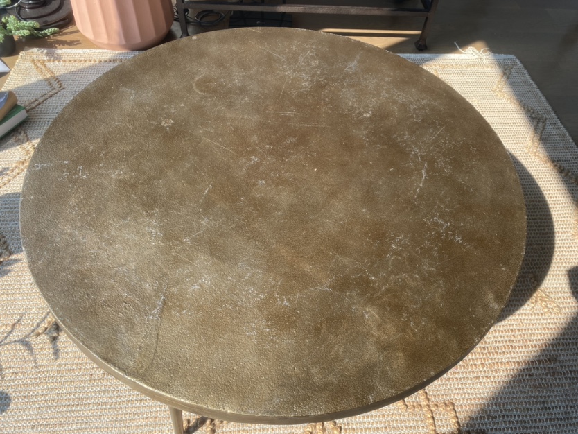 Bronze west elm coffee table - photo 3