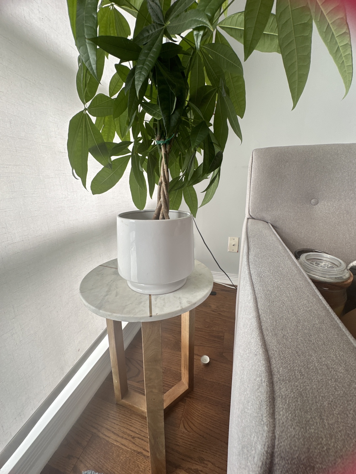 Marble Top Pedestal