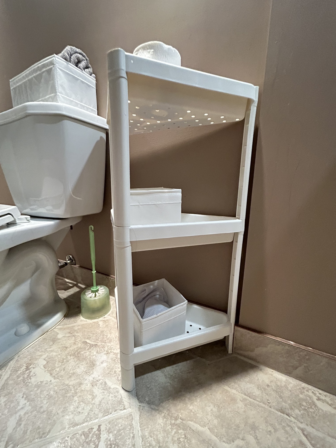 Ikea washroom shelf - photo 5
