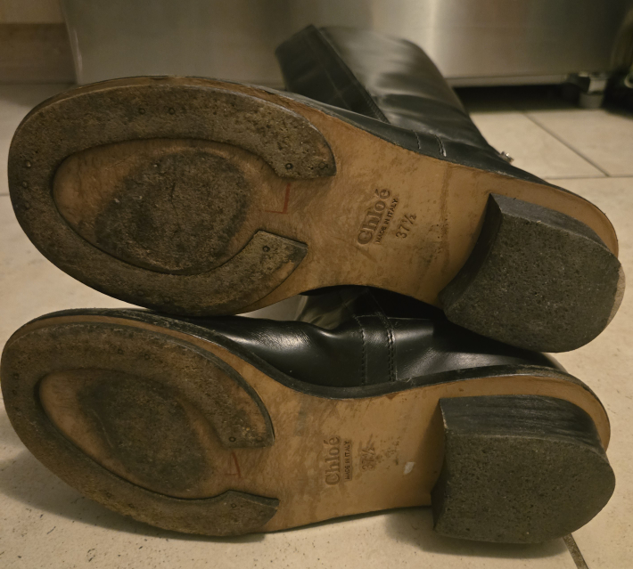 Made In Italy Leather Tall Boots image indicator(2)