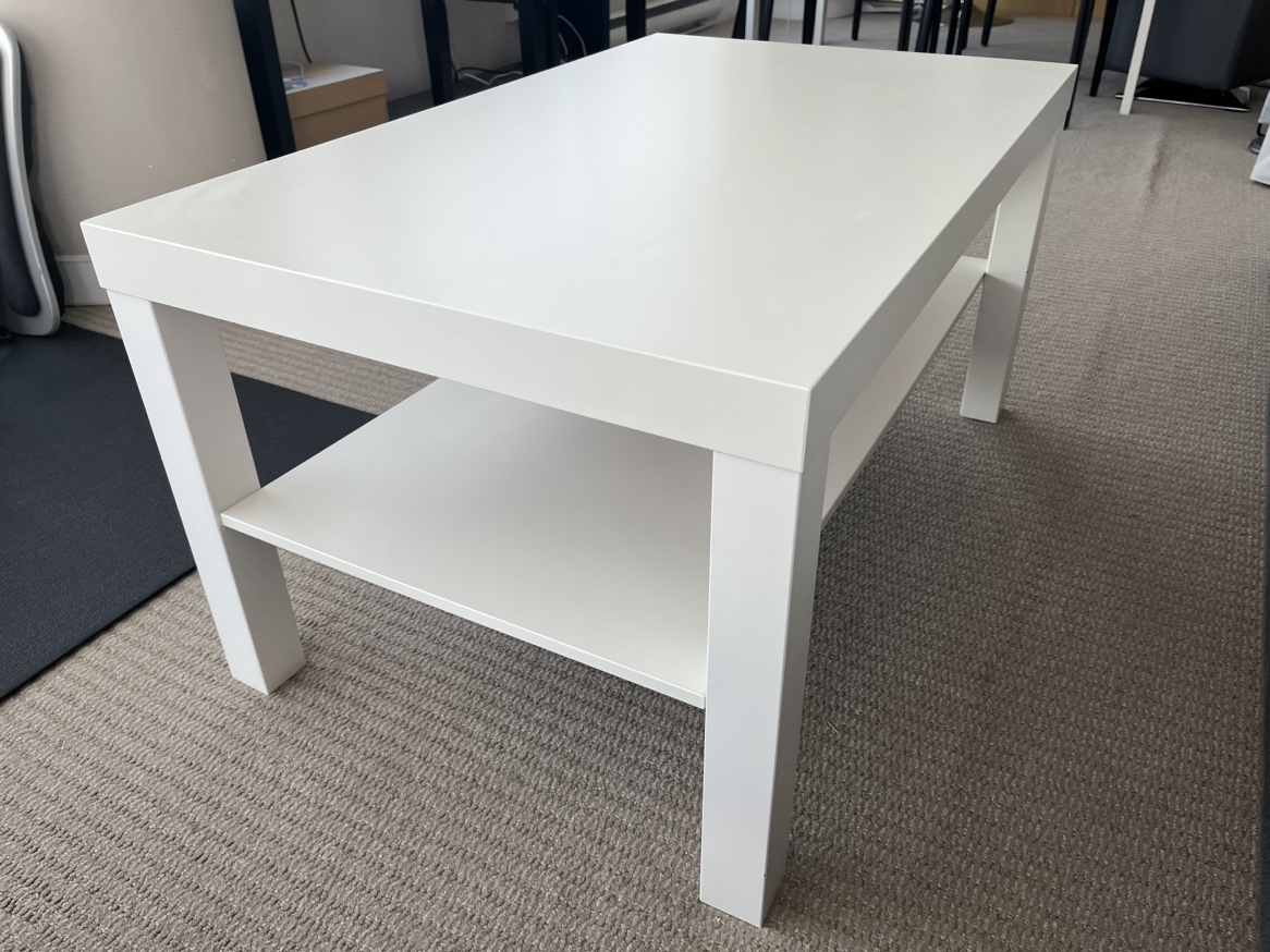 IKEA lack coffee table white