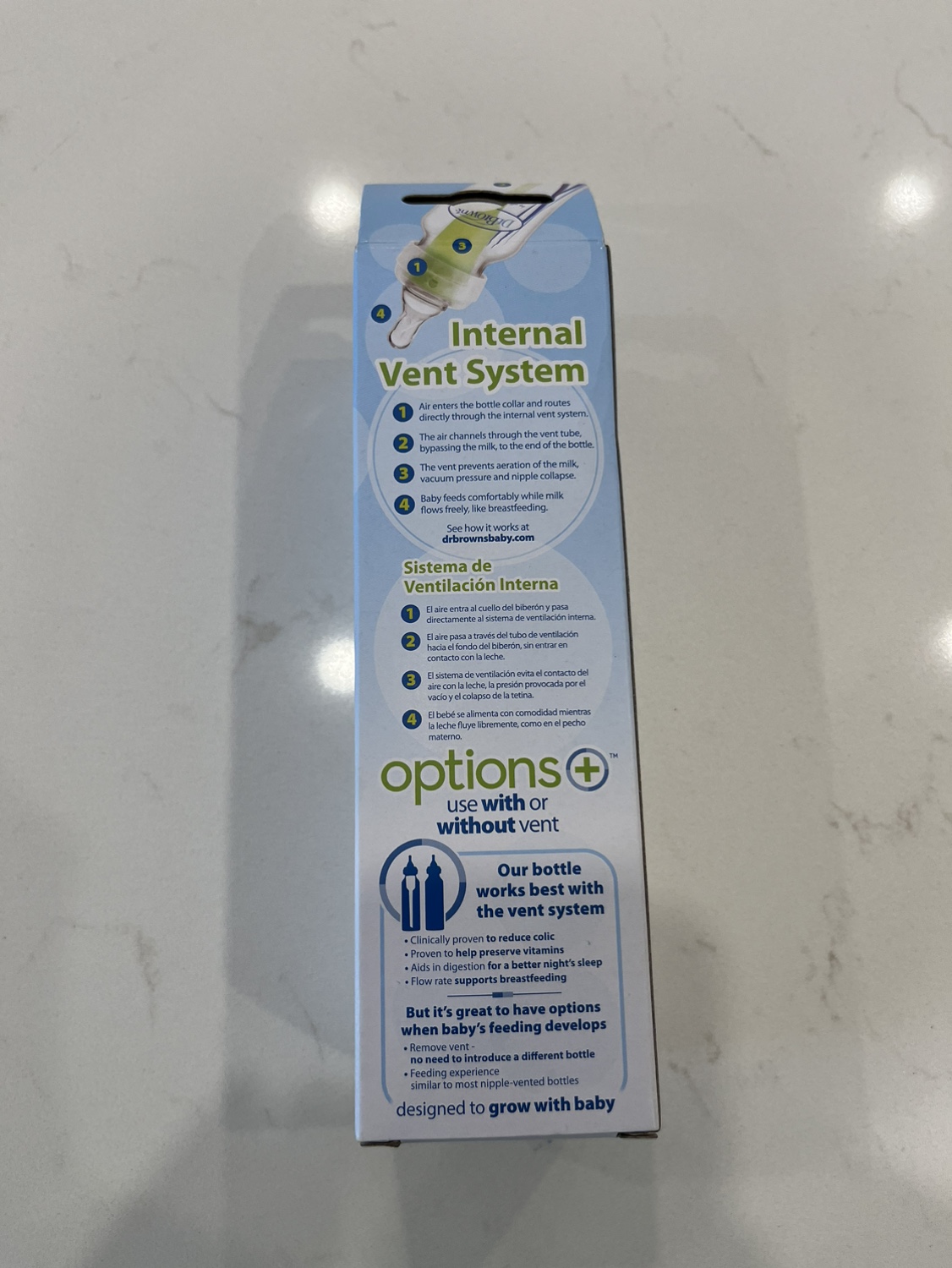 Dr. Brown’s Anti-Colic Bottle- Brand New Never Opened - photo 3