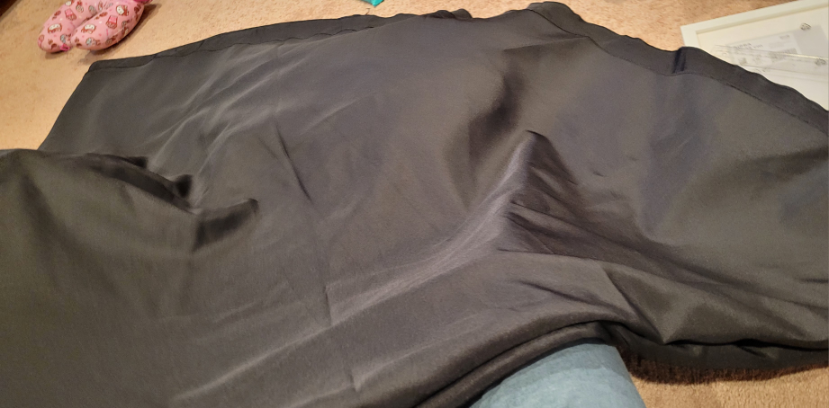 108" Round Black Tablecloth - photo 2
