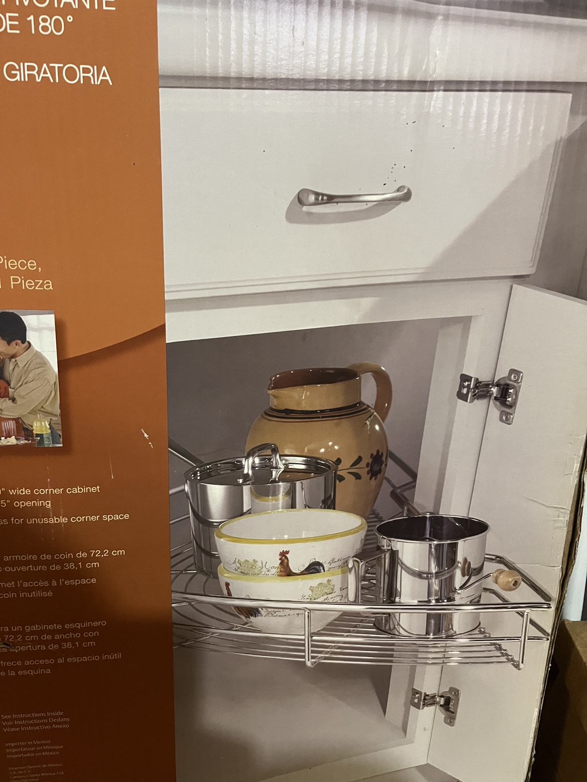 Pro Cuisine Corner Cabine Lazy Susan image indicator(2)