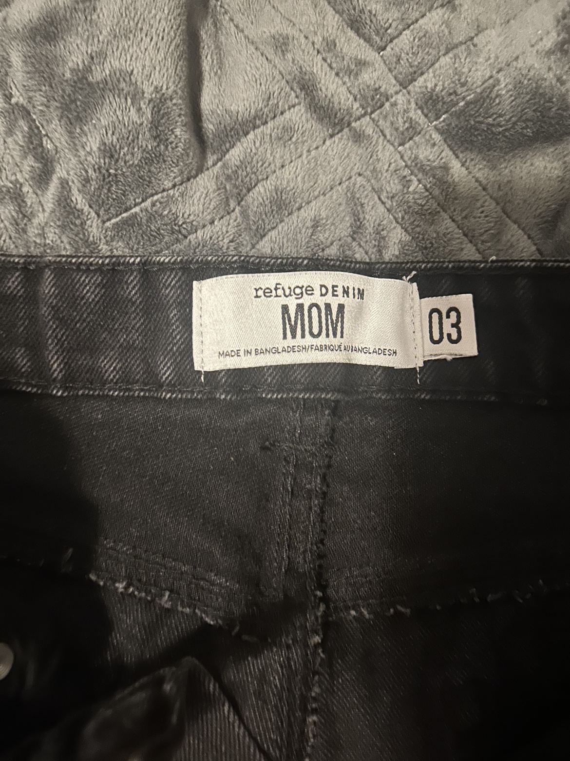 FREE!! Refuge Black Denim Shorts from Urban Behavior 03 or Small image indicator(3)