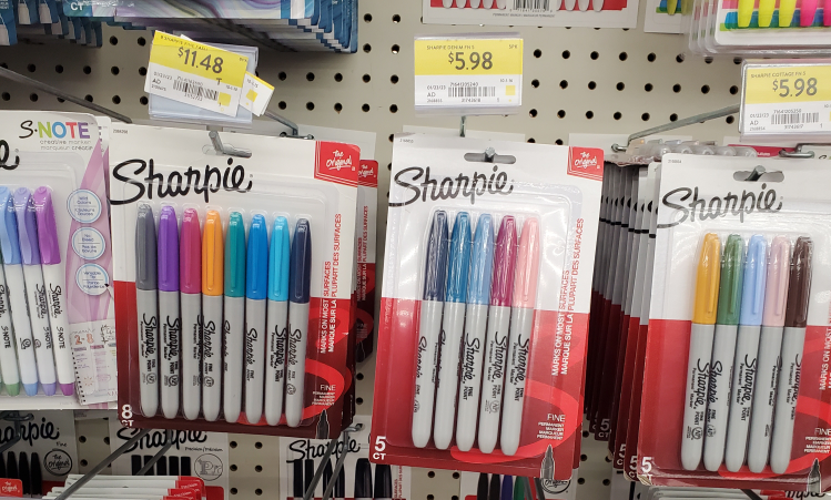 BACK TO SCHOOL:Fine Point Sharpie markers ⚽️ image indicator(2)