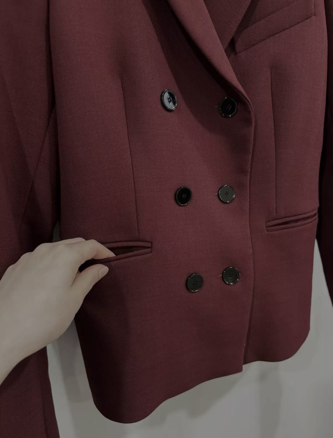 Never Worn+free cloth) Sandro Double Button Jacket Size 38 - photo 4