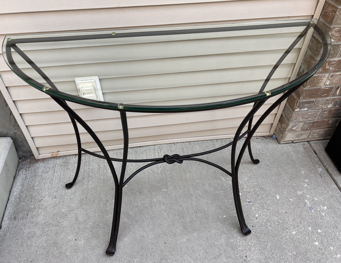 Half moon table