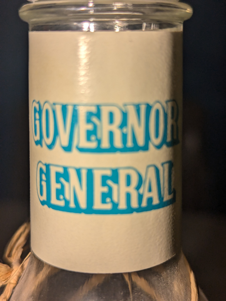 Governor general rum bottle collectable image indicator(2)