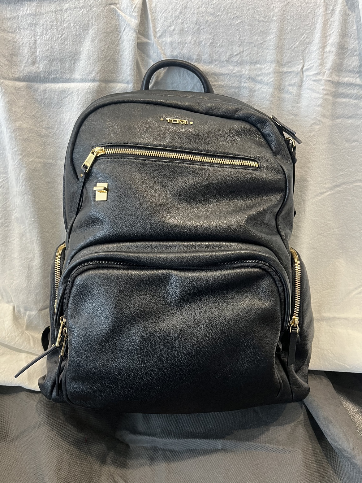 Tumi Carson Leather Backpack
