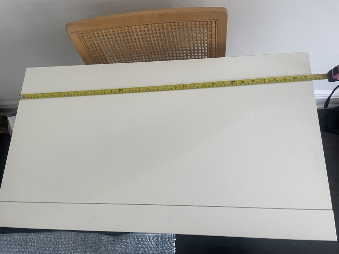 White folding desk - photo 5