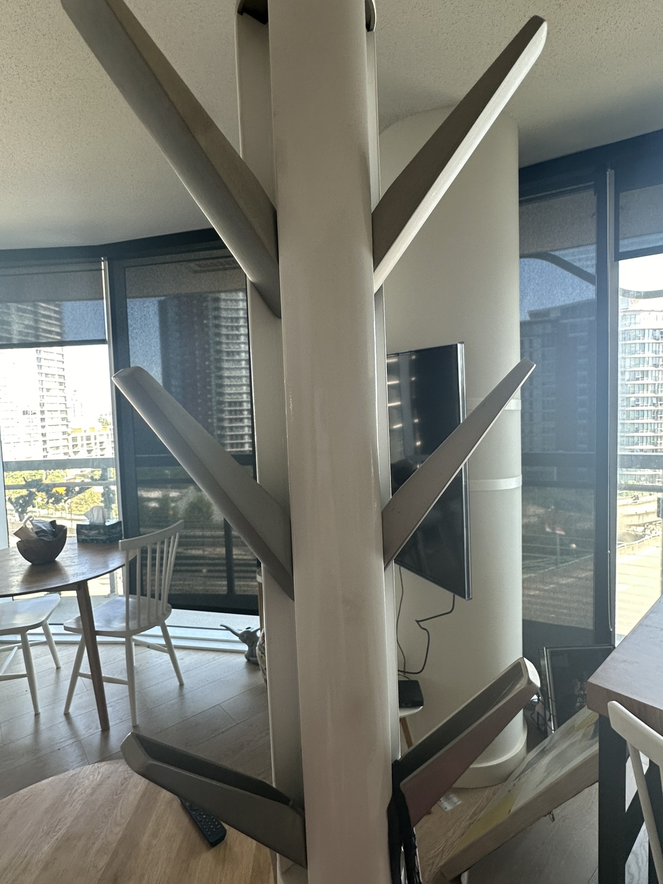 Modern free standing coat rack tree - photo 3