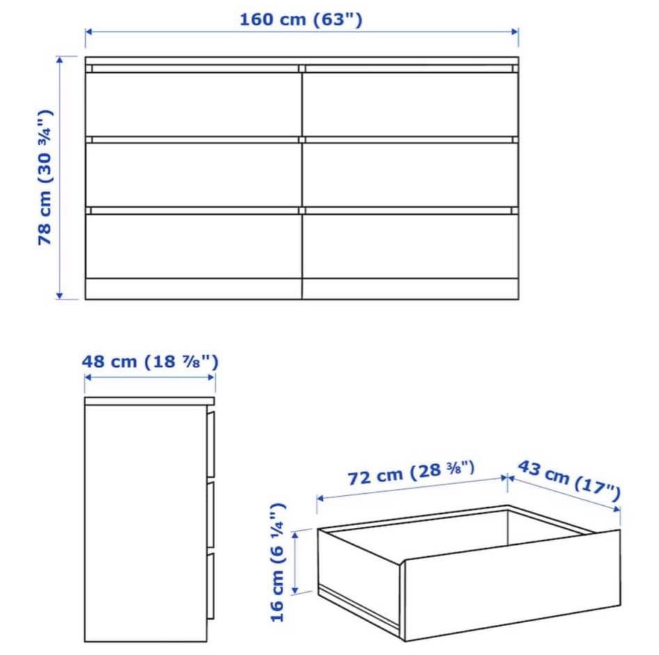 Ikea drawers - photo 2