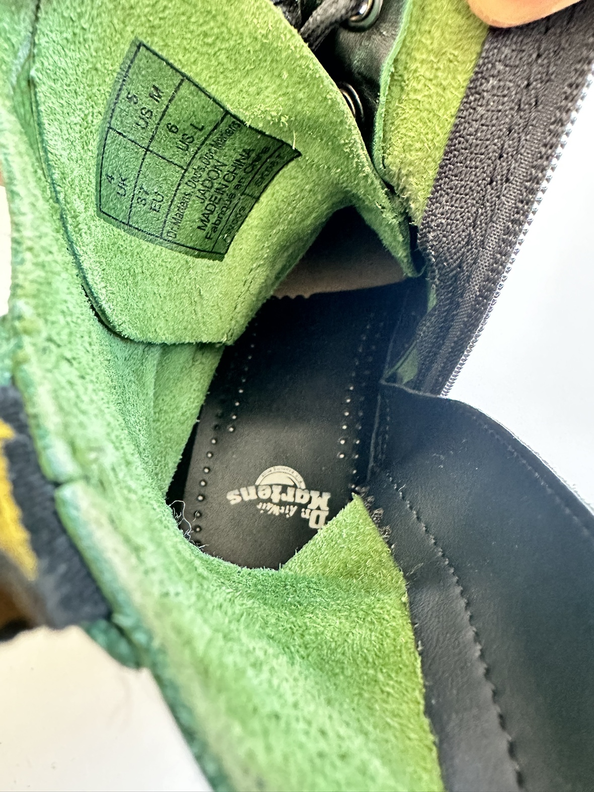 Dr Martens Jadon Vintage Green Boots - photo 5