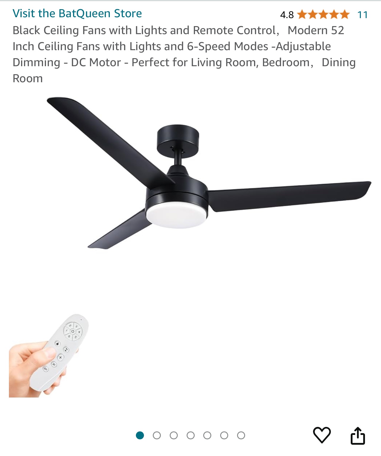 Mirrors, ceiling fans, lamps - photo 2