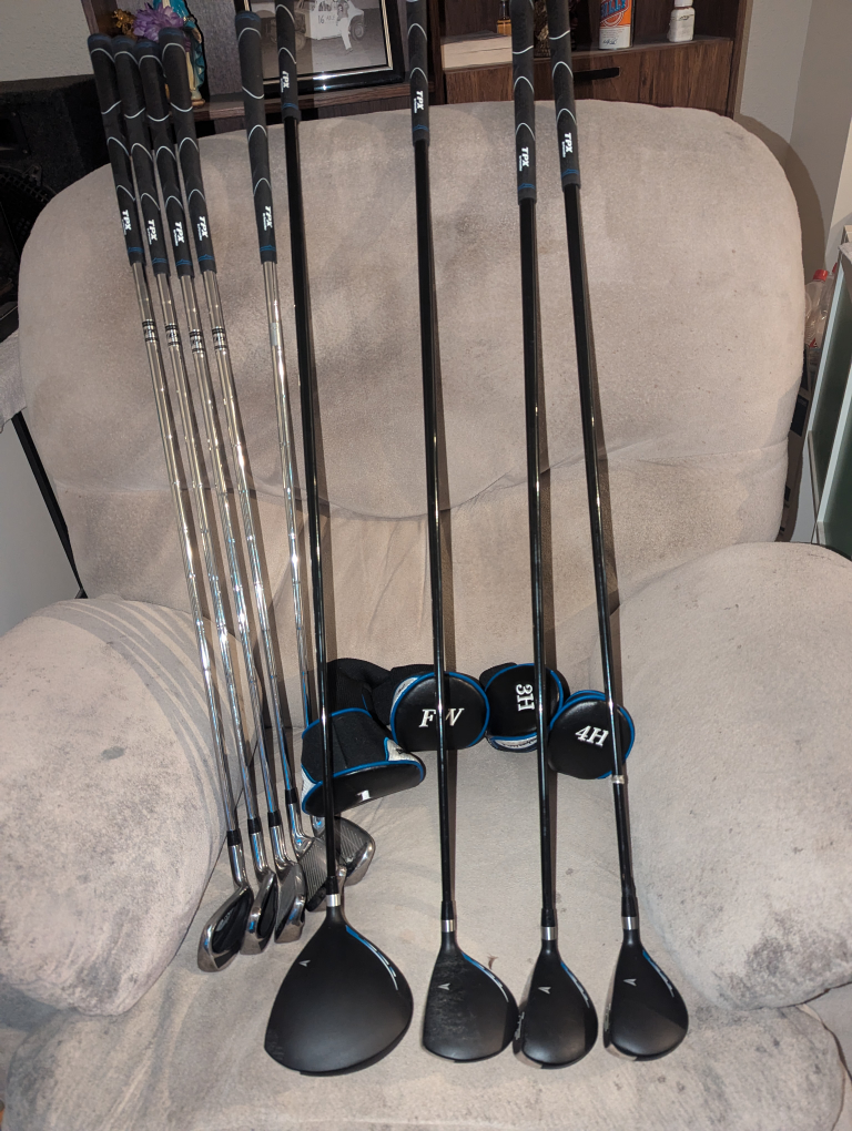 tpx golf clubs irons / graphite woods - photo 4