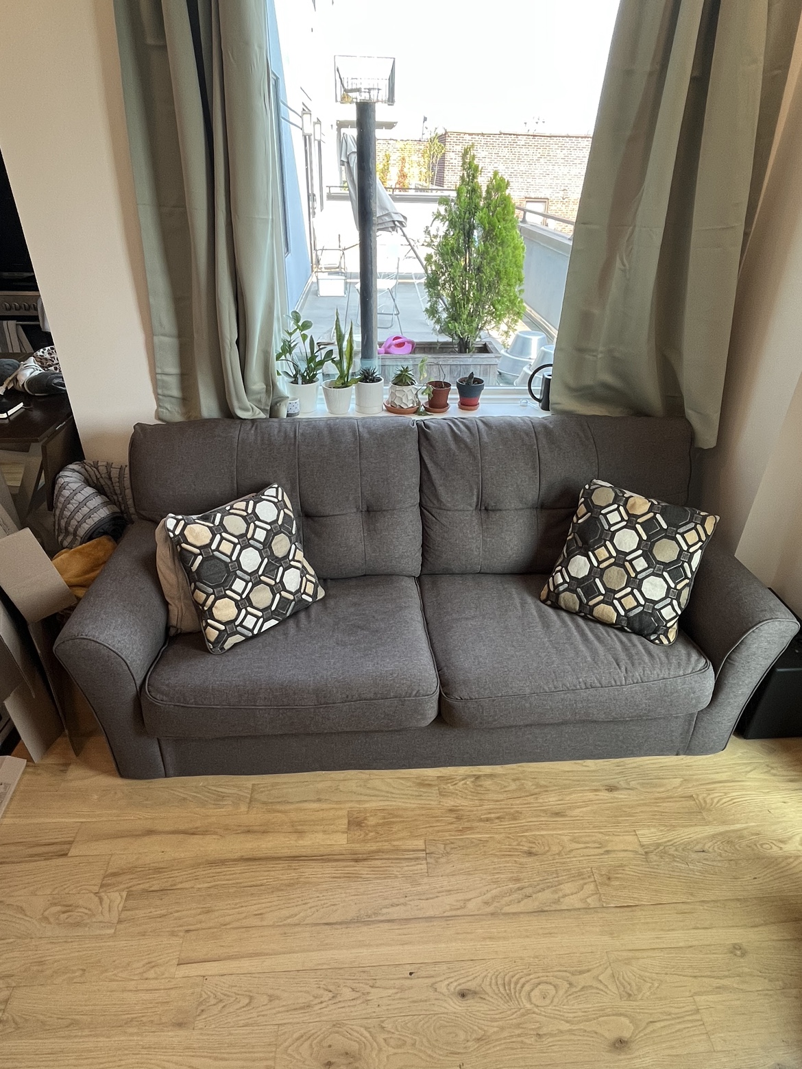 Dark Grey Couch - comfortable