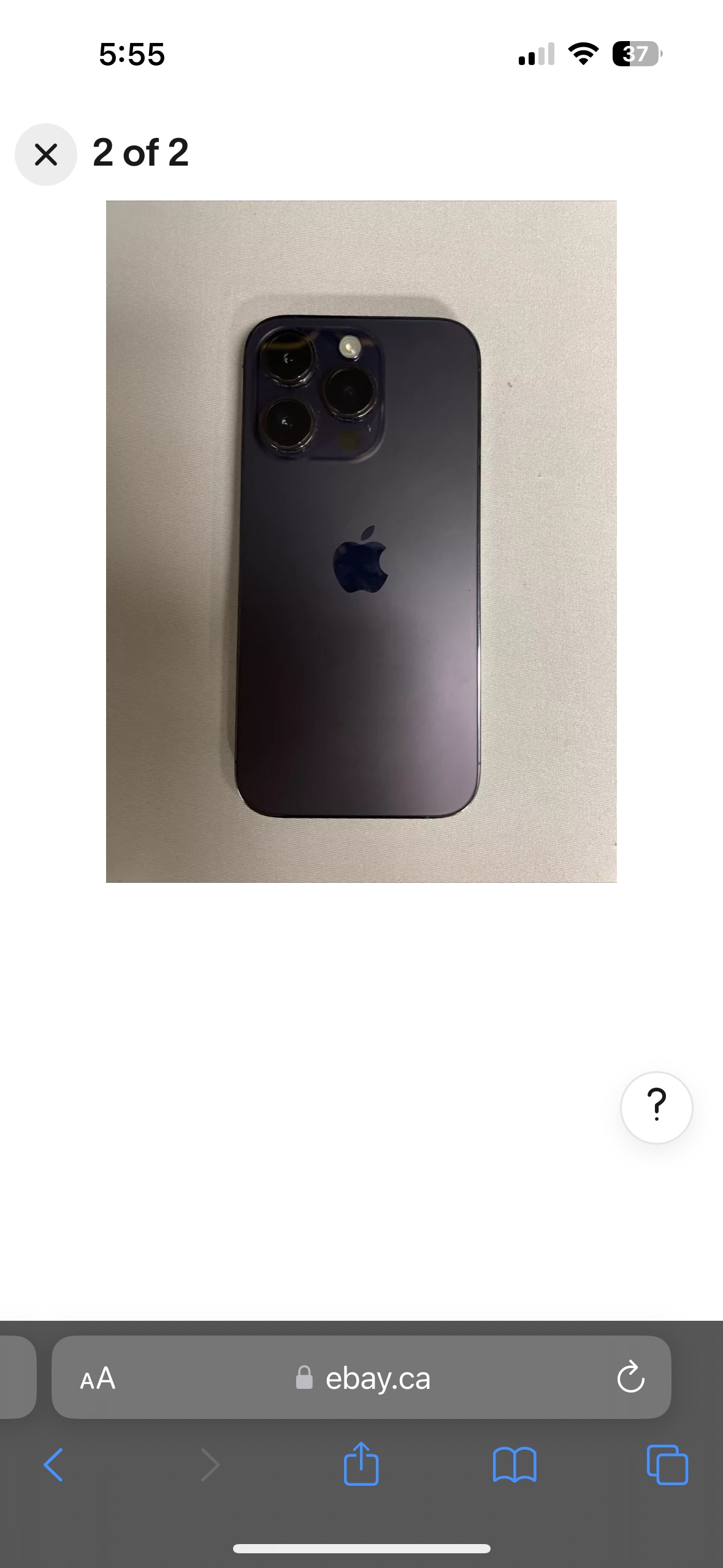 Apple IPhone 14 Pro 256G excellent condition