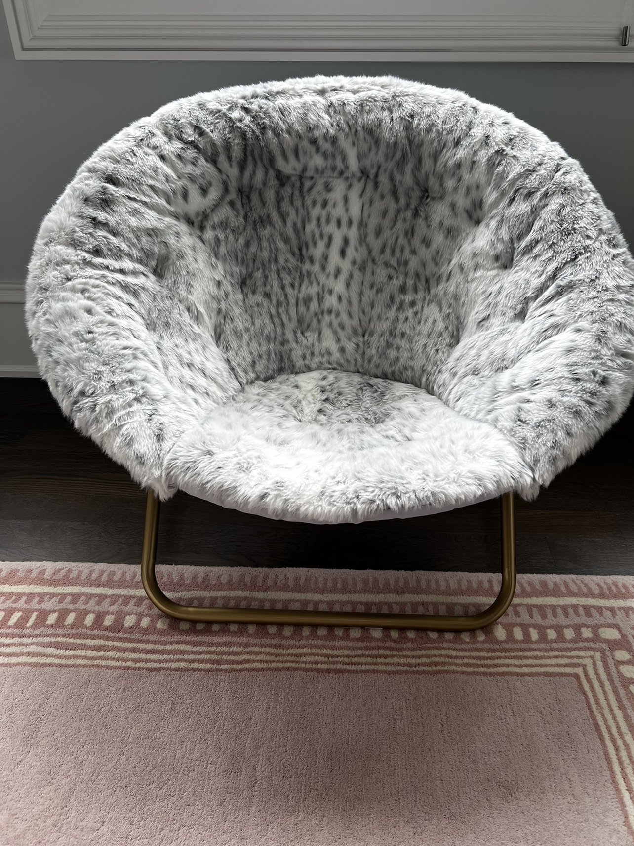 Pottery Barn Teen Leopard Lounger, Like New - photo 4
