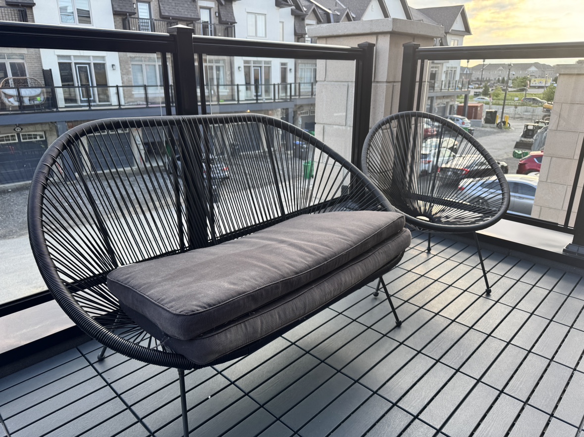 Outdoor Seating (love and single seat Set) - photo 2