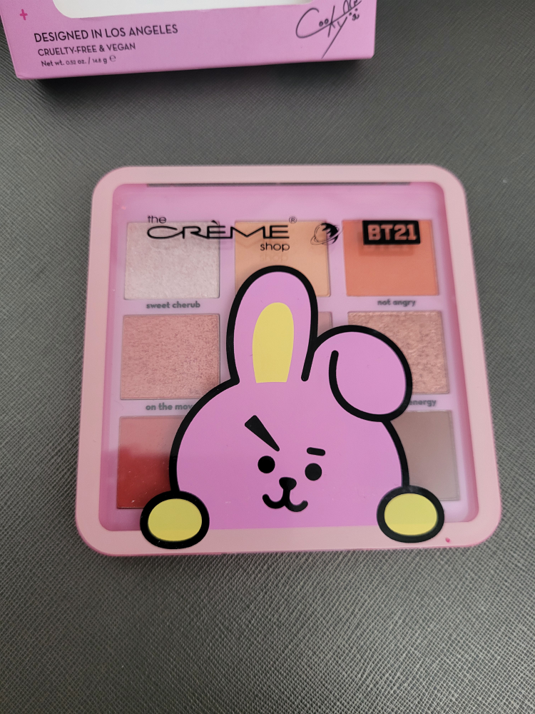 The Crème Shop BT21: HEART & SOUL Eyeshadow Palette COOKY BTS image indicator(2)