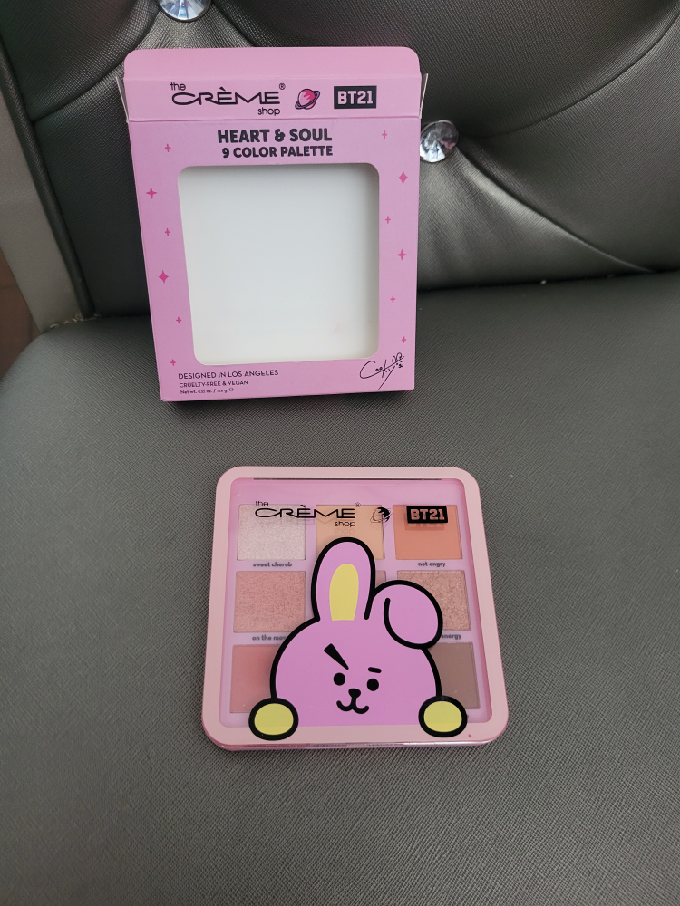 The Crème Shop BT21: HEART & SOUL Eyeshadow Palette COOKY BTS image indicator(3)
