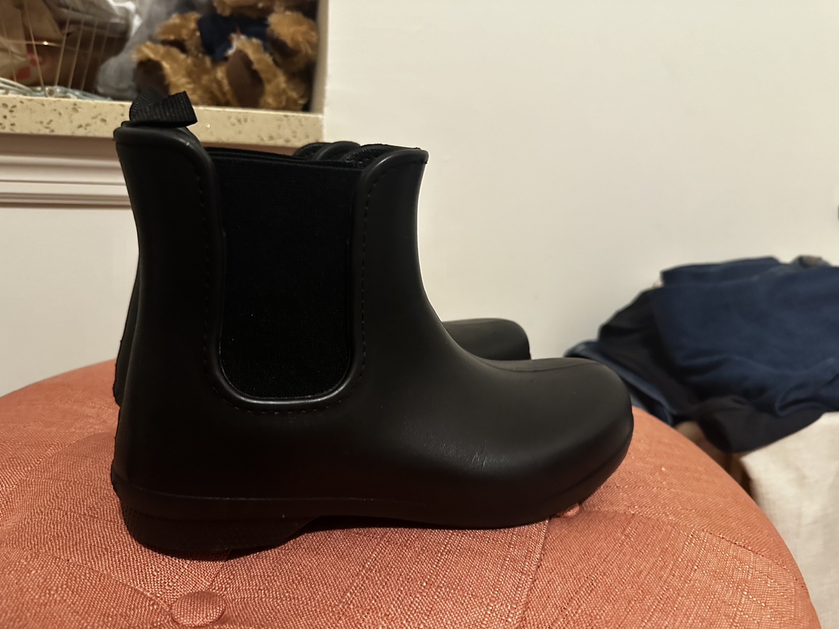 Crocs Black Rainboots thumbnail