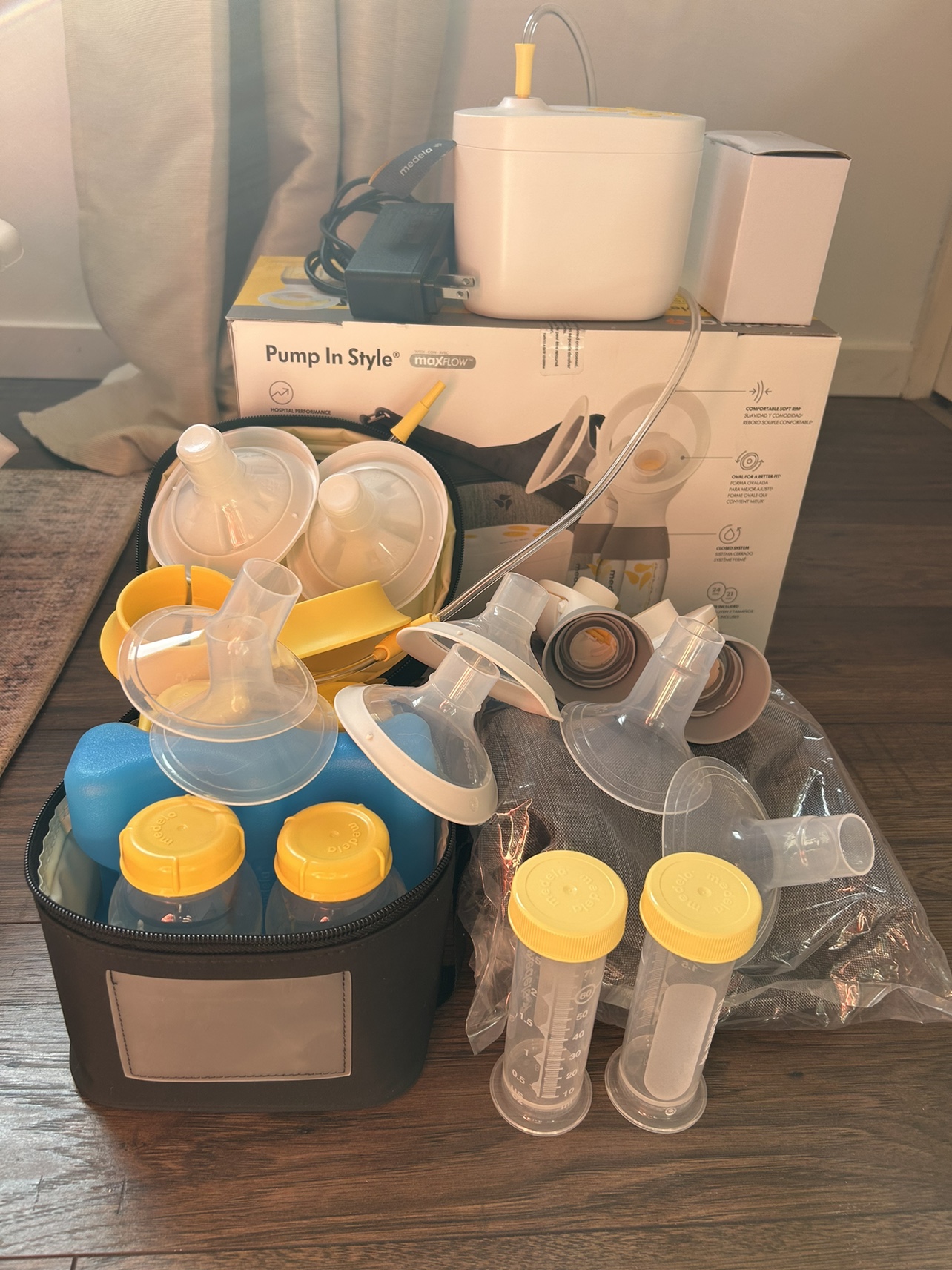 Medela pump in style max flow