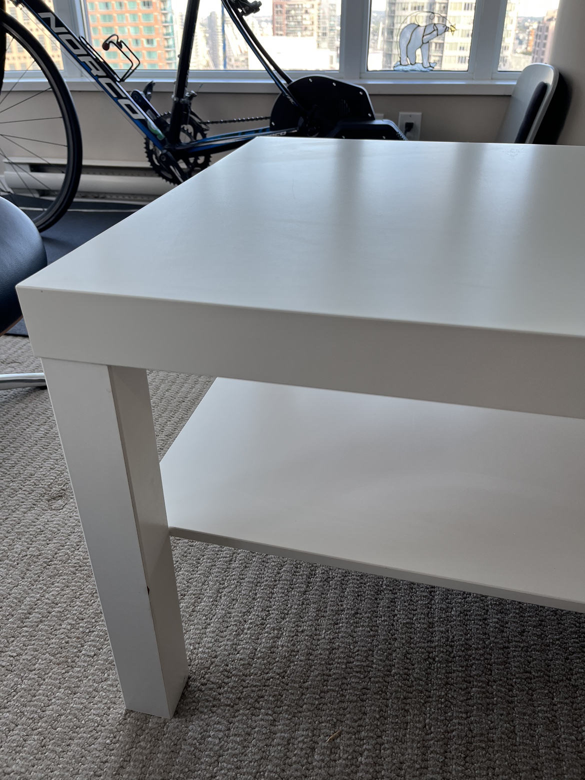 IKEA lack coffee table white - photo 4