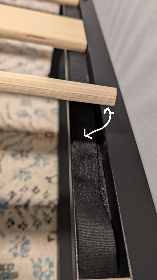 Queen Bed Frame, 10 inch Metal Bed Frame with Wood Slat Support - photo 4
