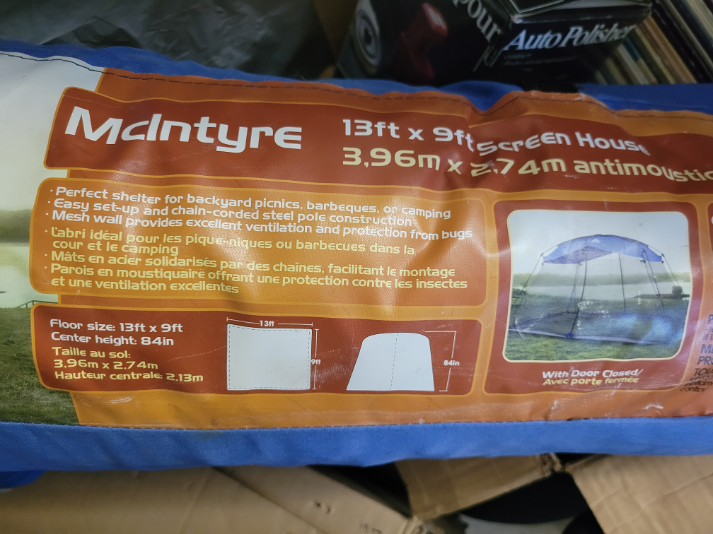 easy to setup screen tent 13ft x 9ft image indicator(4)