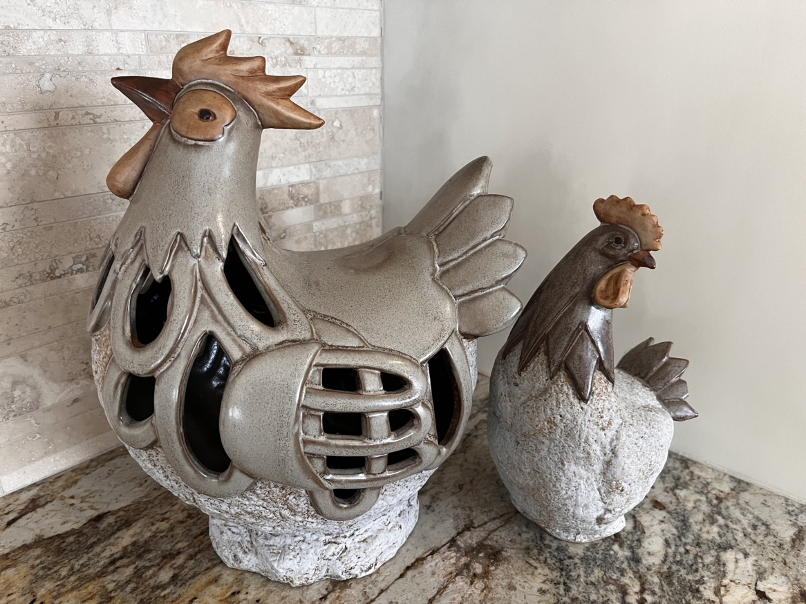 Decorative Ceramic Chickens thumbnail
