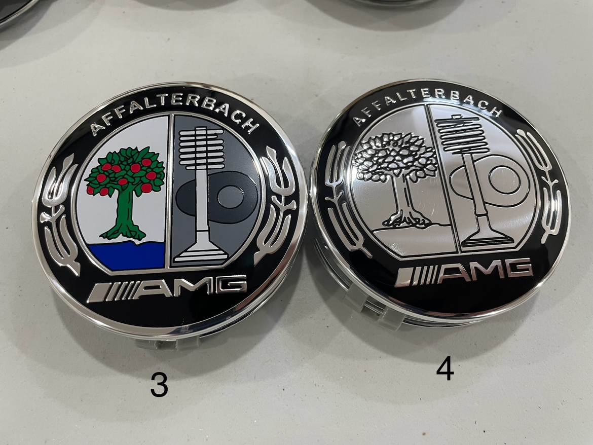 Mercedes Benz Wheel Center Caps Set of 4 - photo 3