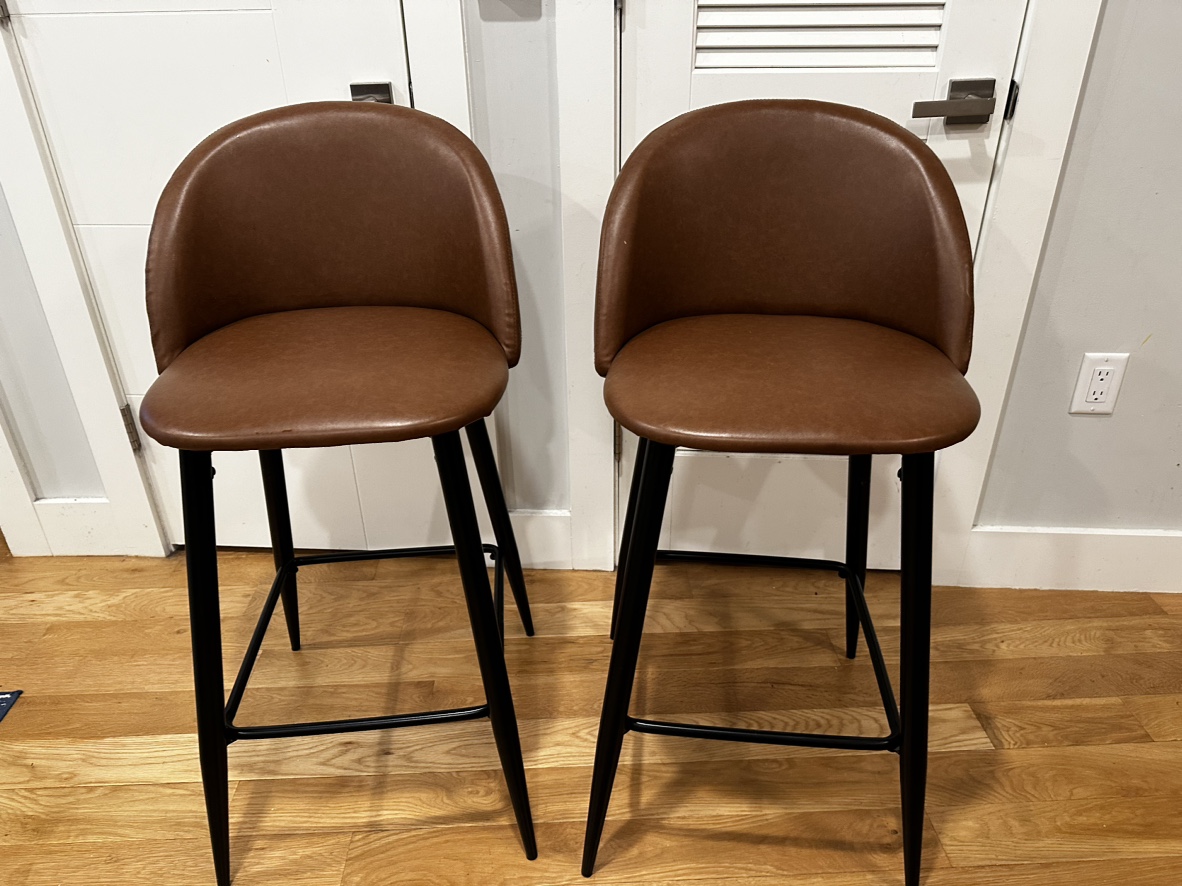 Bar stools from Wayfair