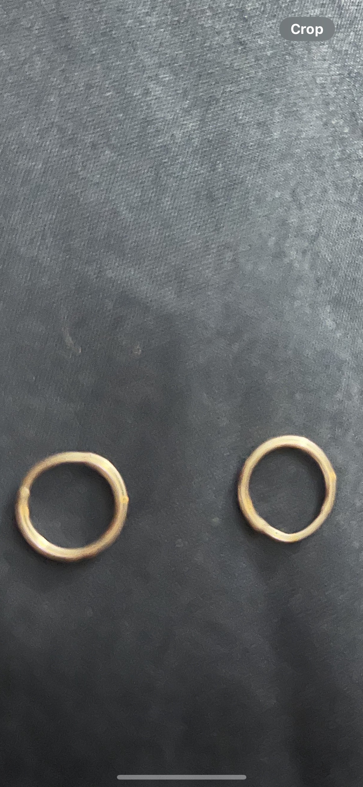 BN 14kt WHITE GOLD HOOP EARRINGS image indicator(5)