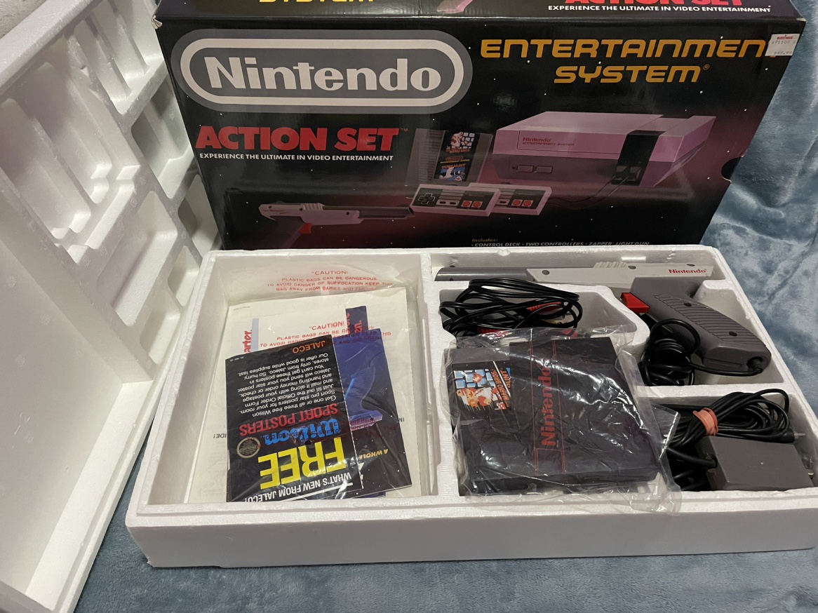 Action Set NES Nintendo Entertainment - photo 4