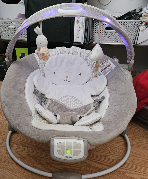 ingenuity Inlighten baby bouncer saet thumbnail