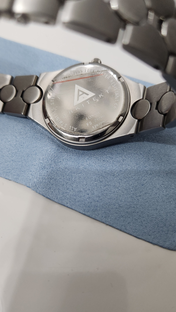 Fossil Arkitekt Diamond Watch - FS-2696 (New Battery Installed) - photo 4
