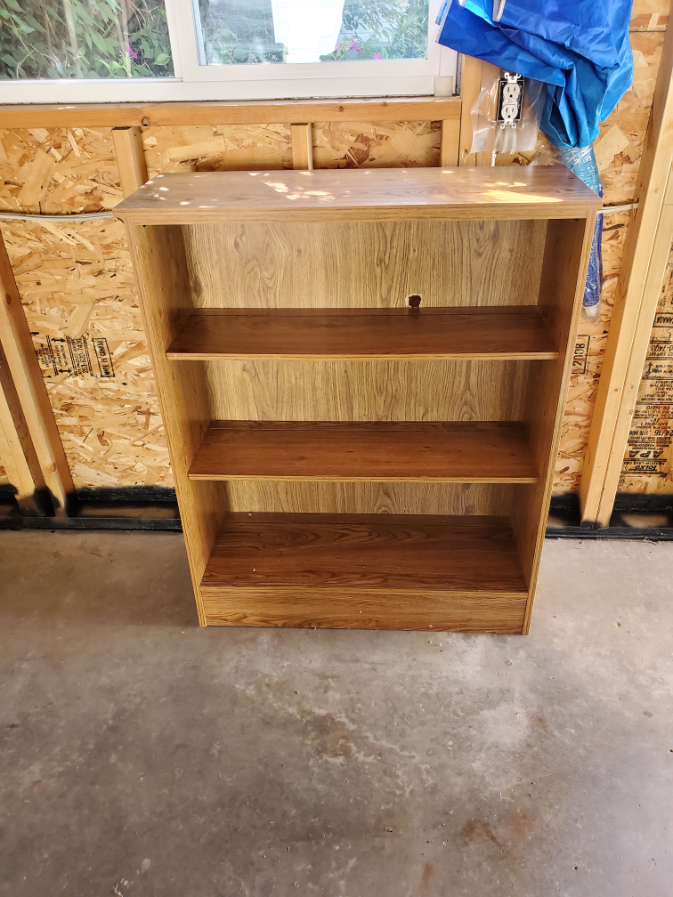 Three-Shelf Bookcase