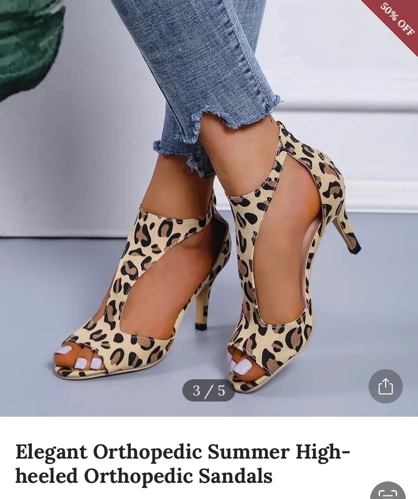 New Animal Print sandals - photo 2